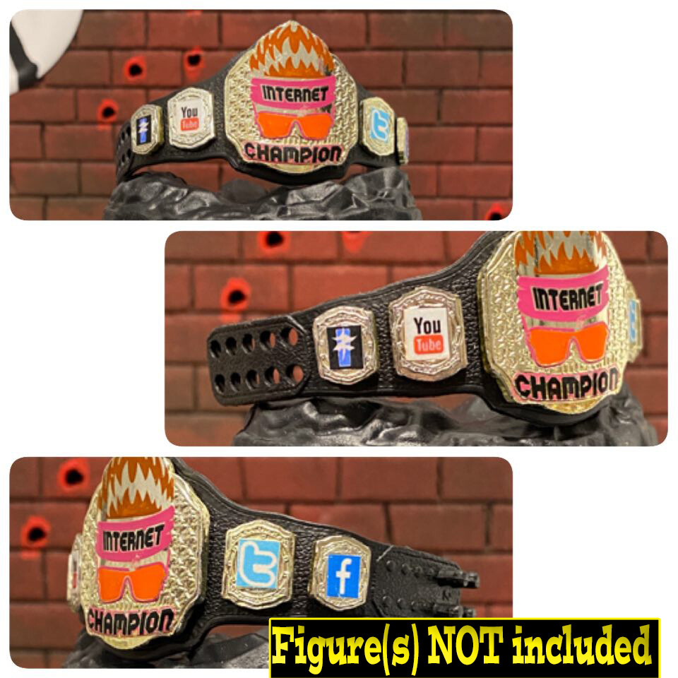 Zack Ryder: Internet Championship Side Plate Designs