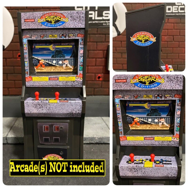 Arcade Cabinet: Street Fighter Championship Edition (Stickers)