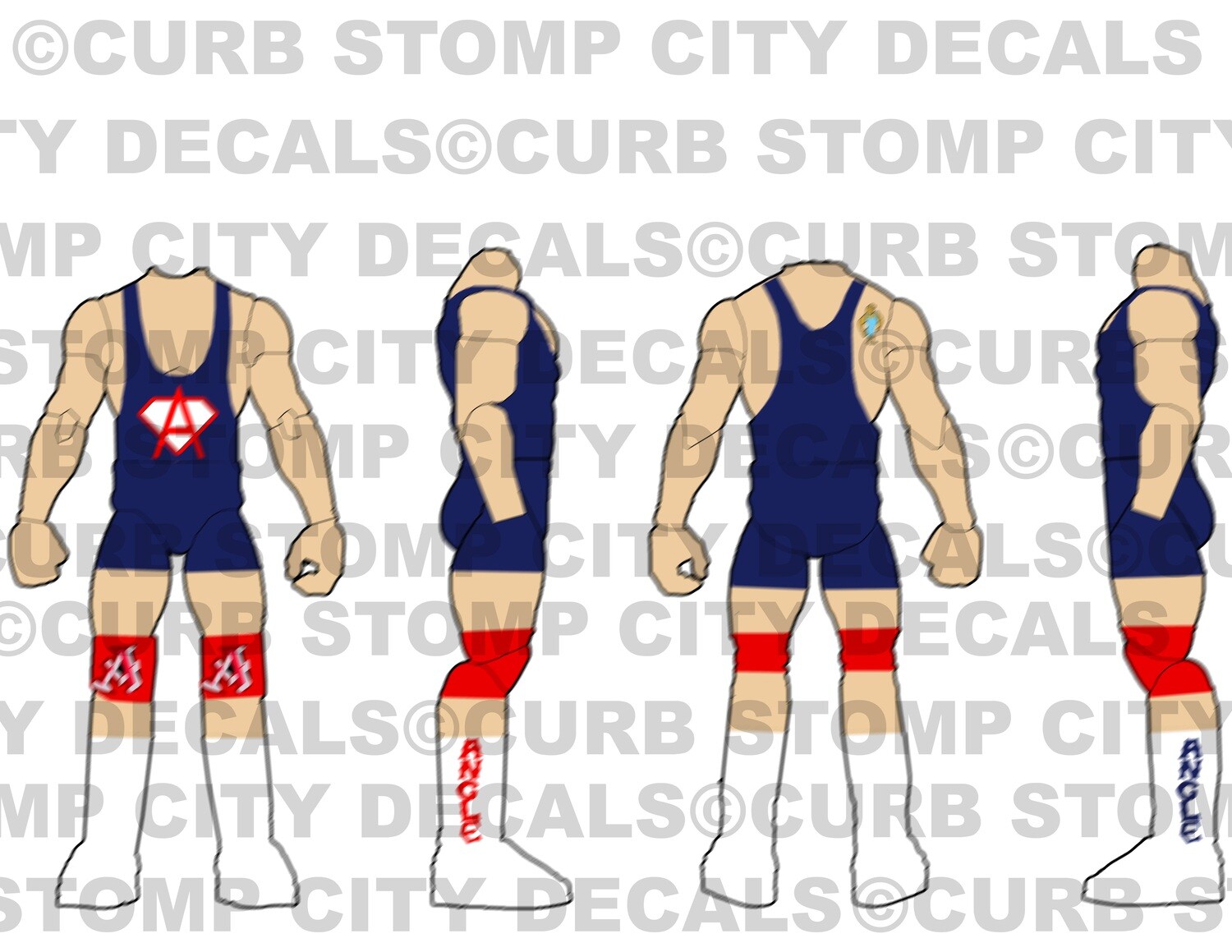 Kurt Angle: Super Angle (Blue)