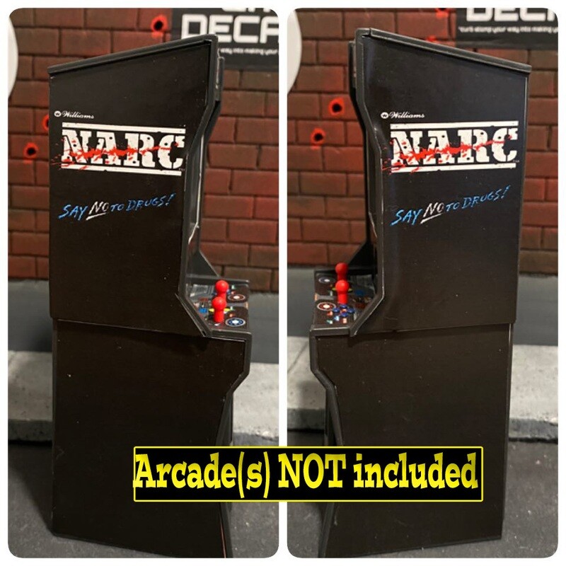 Arcade Cabinet: NARC (Stickers)