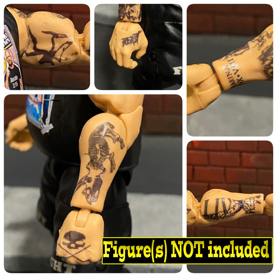 Kevin Owens- Updated Tattoos (Mattel Only) (2022)