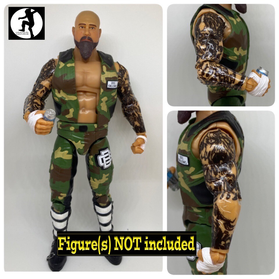 Luke Gallows Tattoos