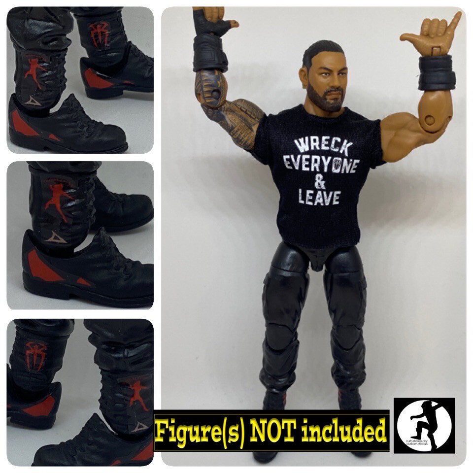 Roman Reigns: Boots Logo