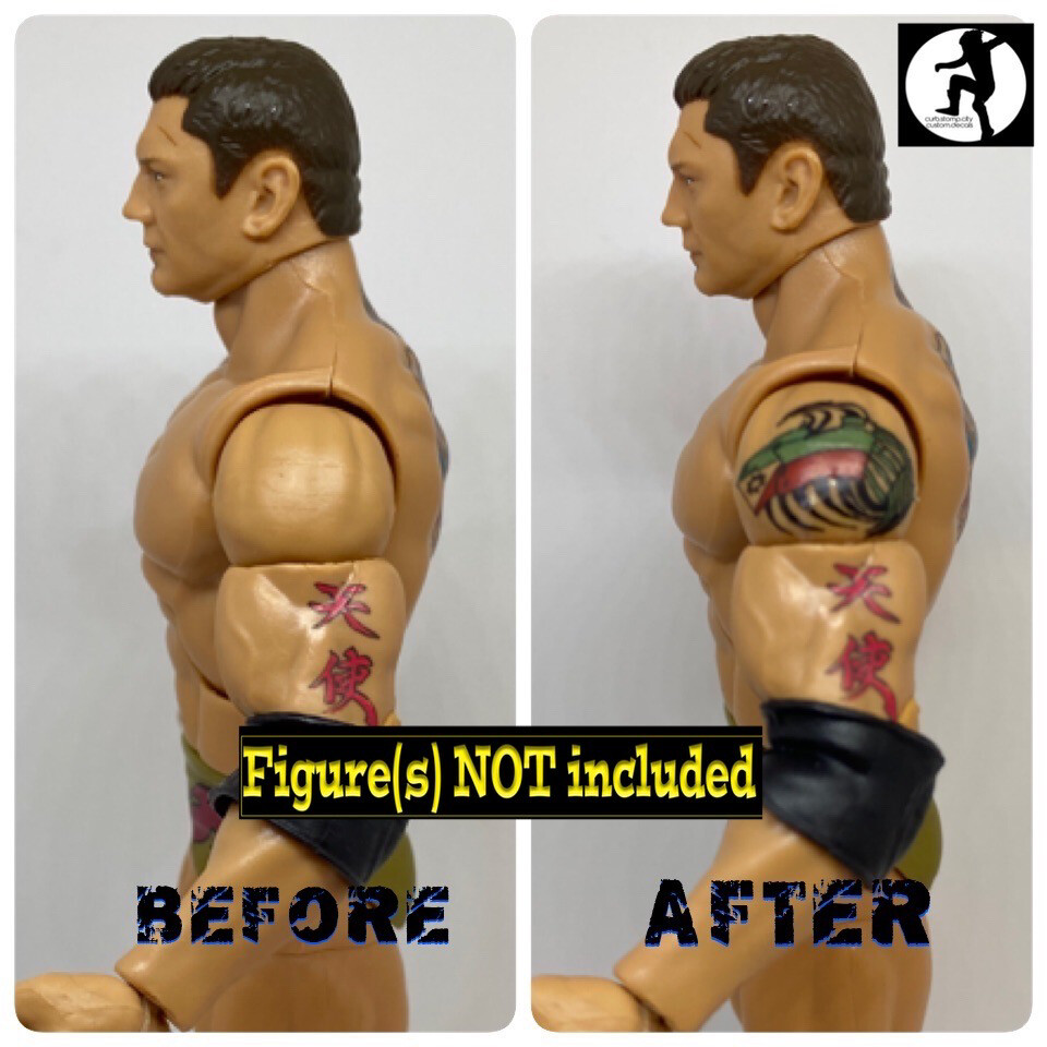 Batista- Flag Tattoo Only