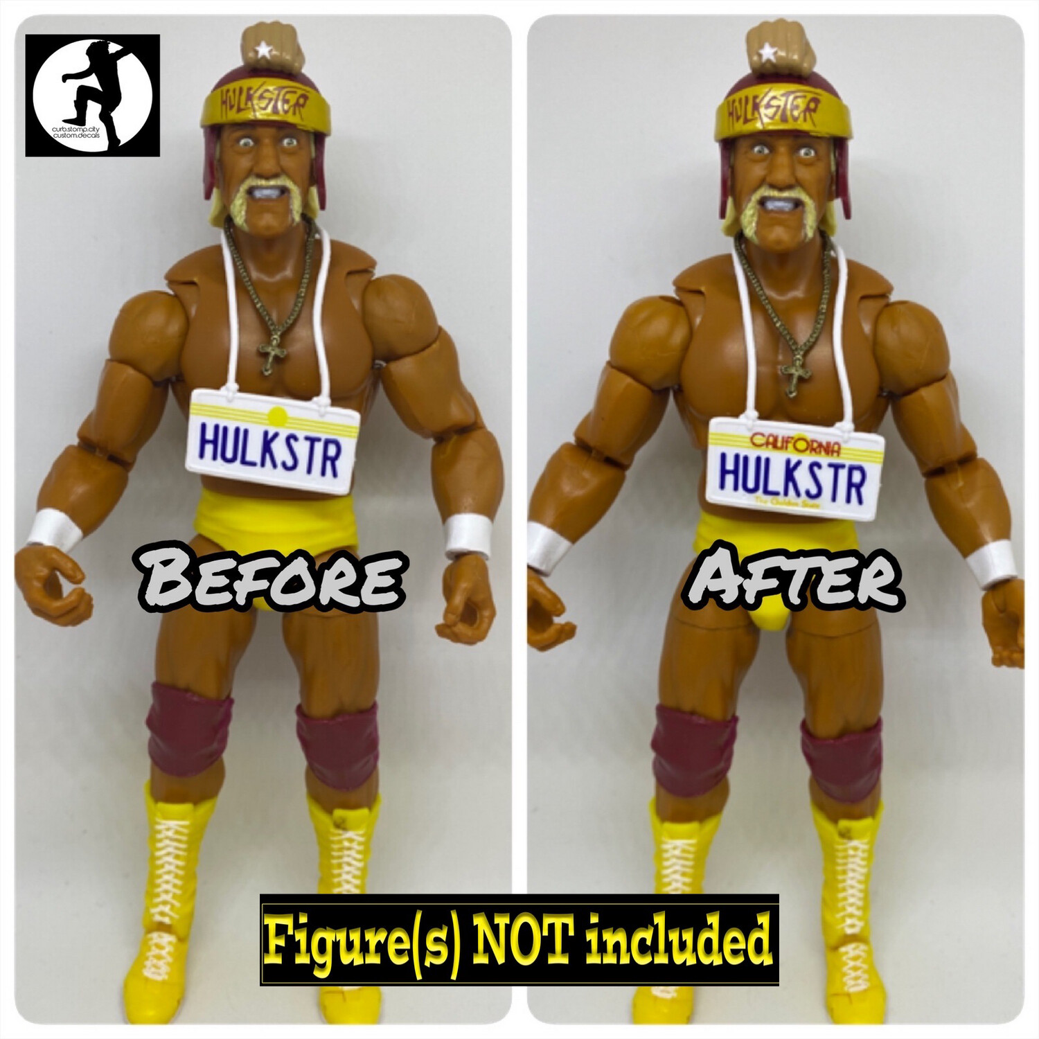 Hulk Hogan: California License Plate