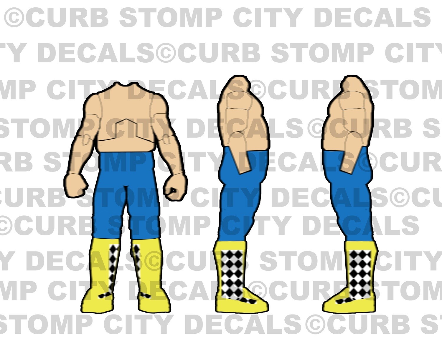 Jim The Anvil Neidhart: Flashback v3 (boots only)