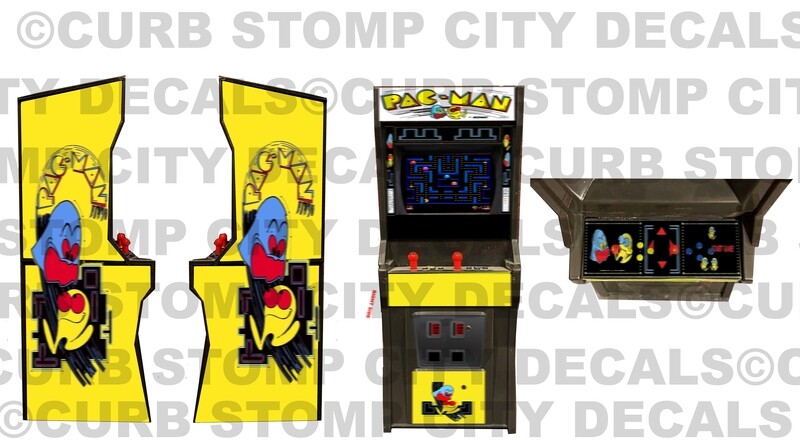 Arcade Cabinet: Ms. Pacman (Stickers)