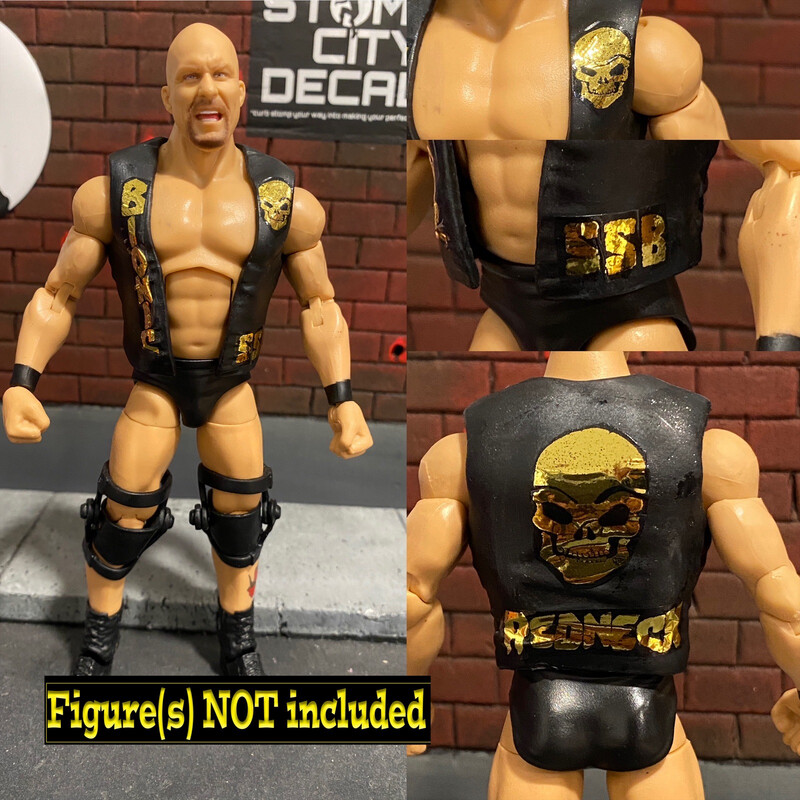 Stone Cold Vest Design: WWE Unforgiven (2001)