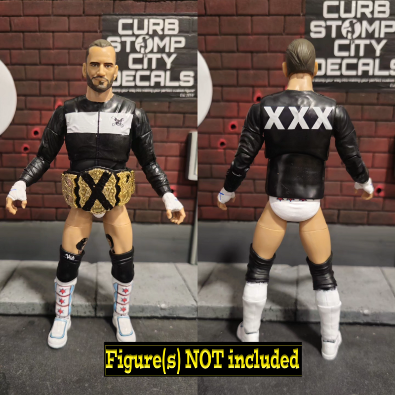 CM Punk: Real World Champion &quot;X &quot; Decal