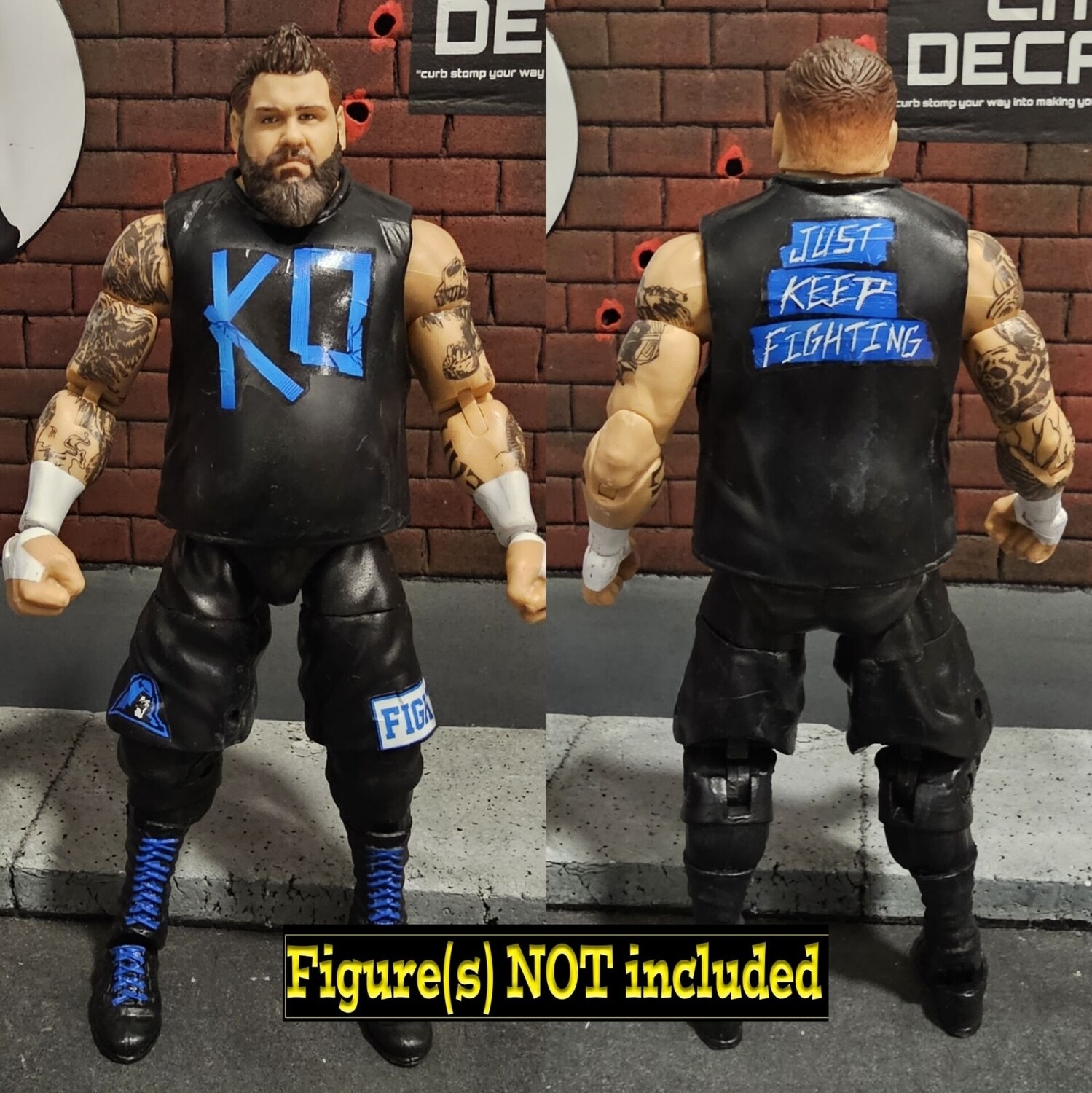 Kevin Owens: Just Keep Fighting (Blue Alternate)