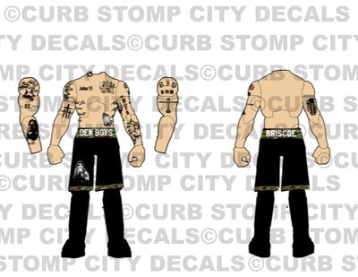 Mark Briscoe w/ (Updated Tattoos)