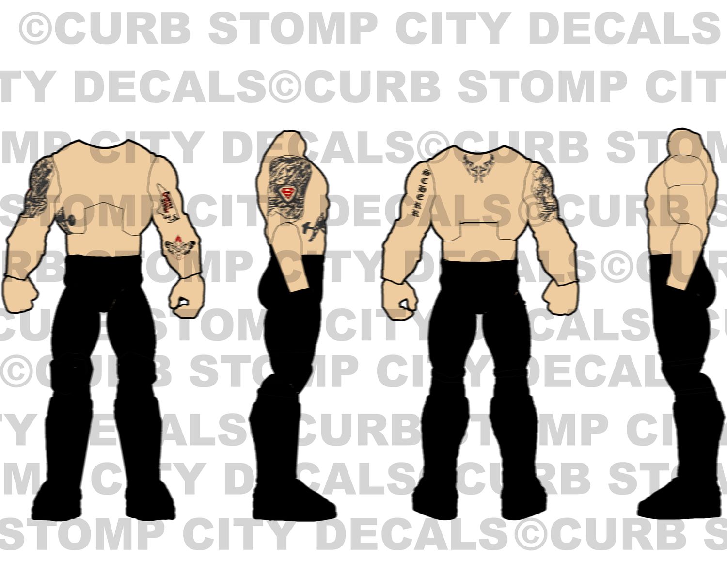 Braun Strowman: Tattoos only