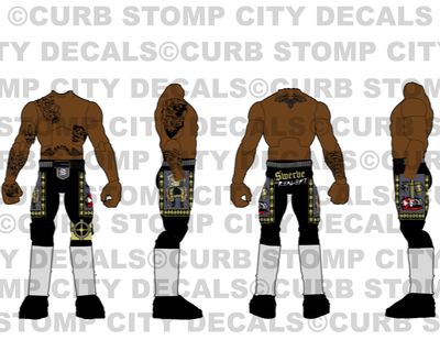 Curb Stomp City Custom Decals