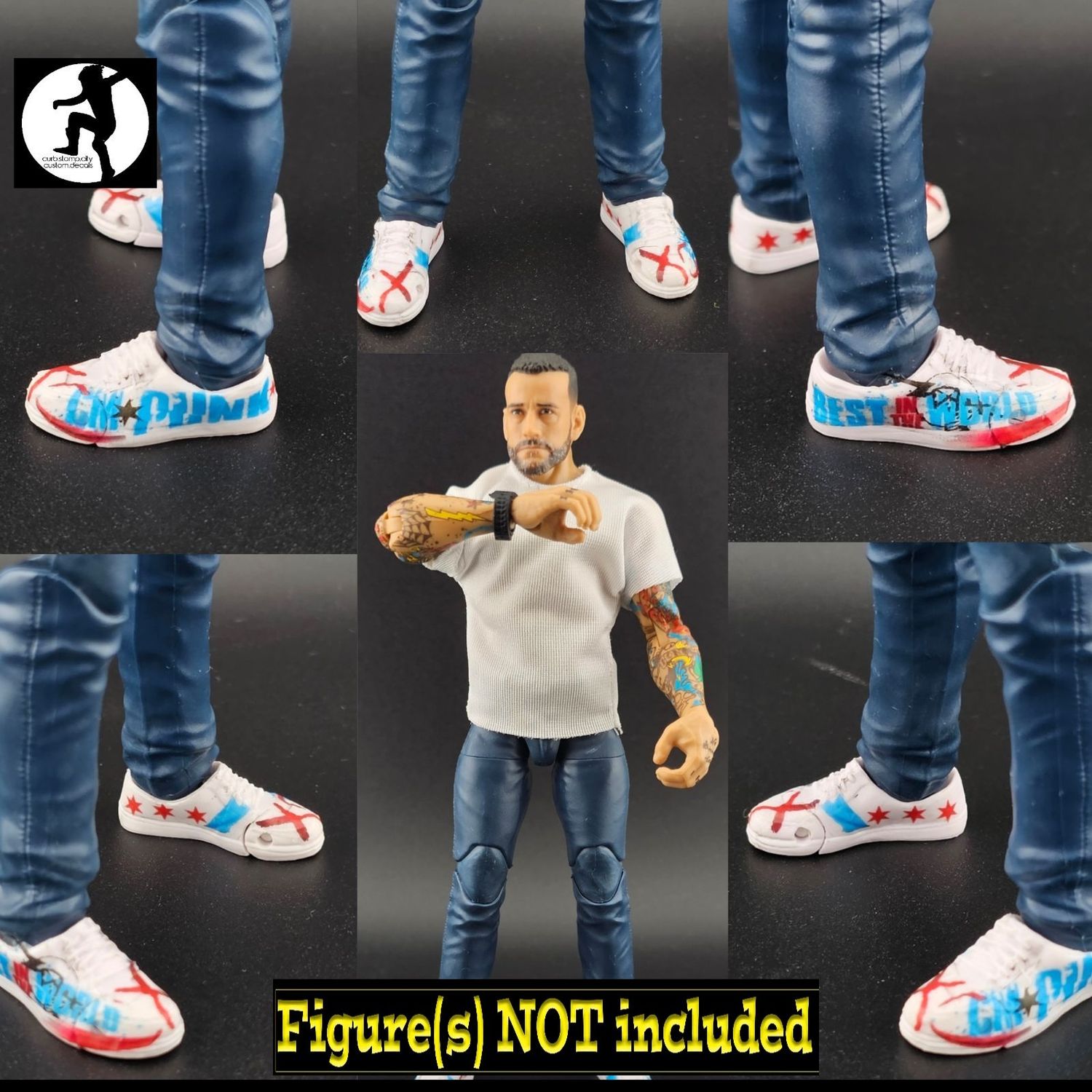CM Punk: Shoe Designs