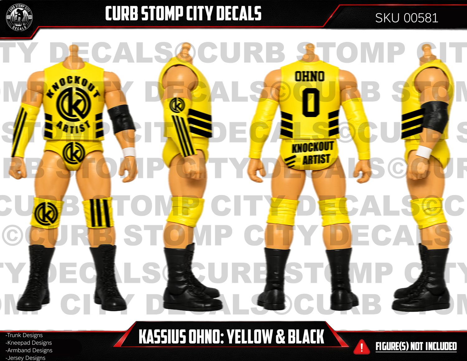 Kassius Ohno: Yellow &amp; Black