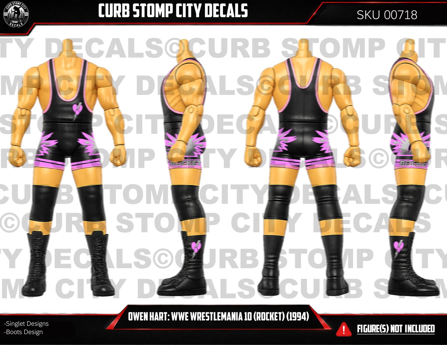 Owen Hart: WWE Wrestlemania 10 (Rocket) (1994)