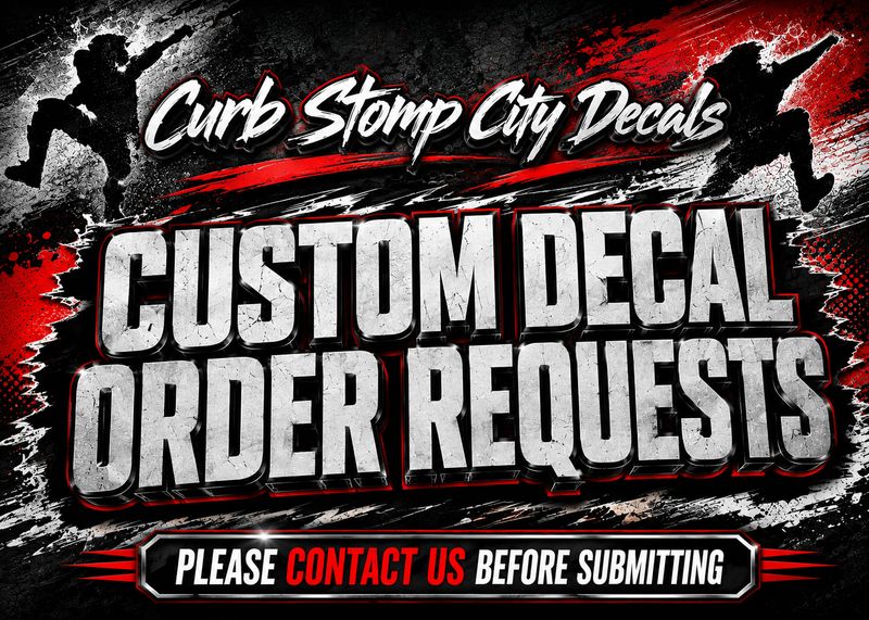 Custom Decal Order Request 