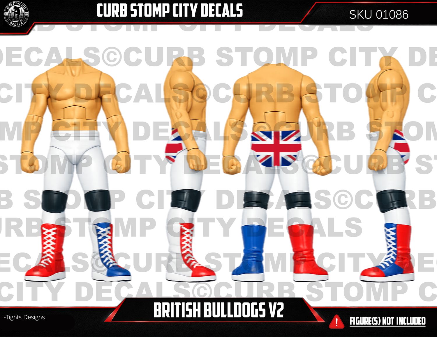 The British Bulldogs (Dynamite Kidd &amp; Davey Boy Smith v2