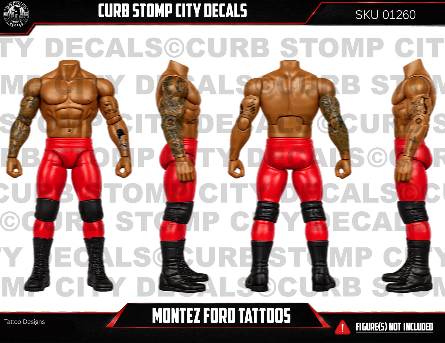 Montez Ford Tattoos