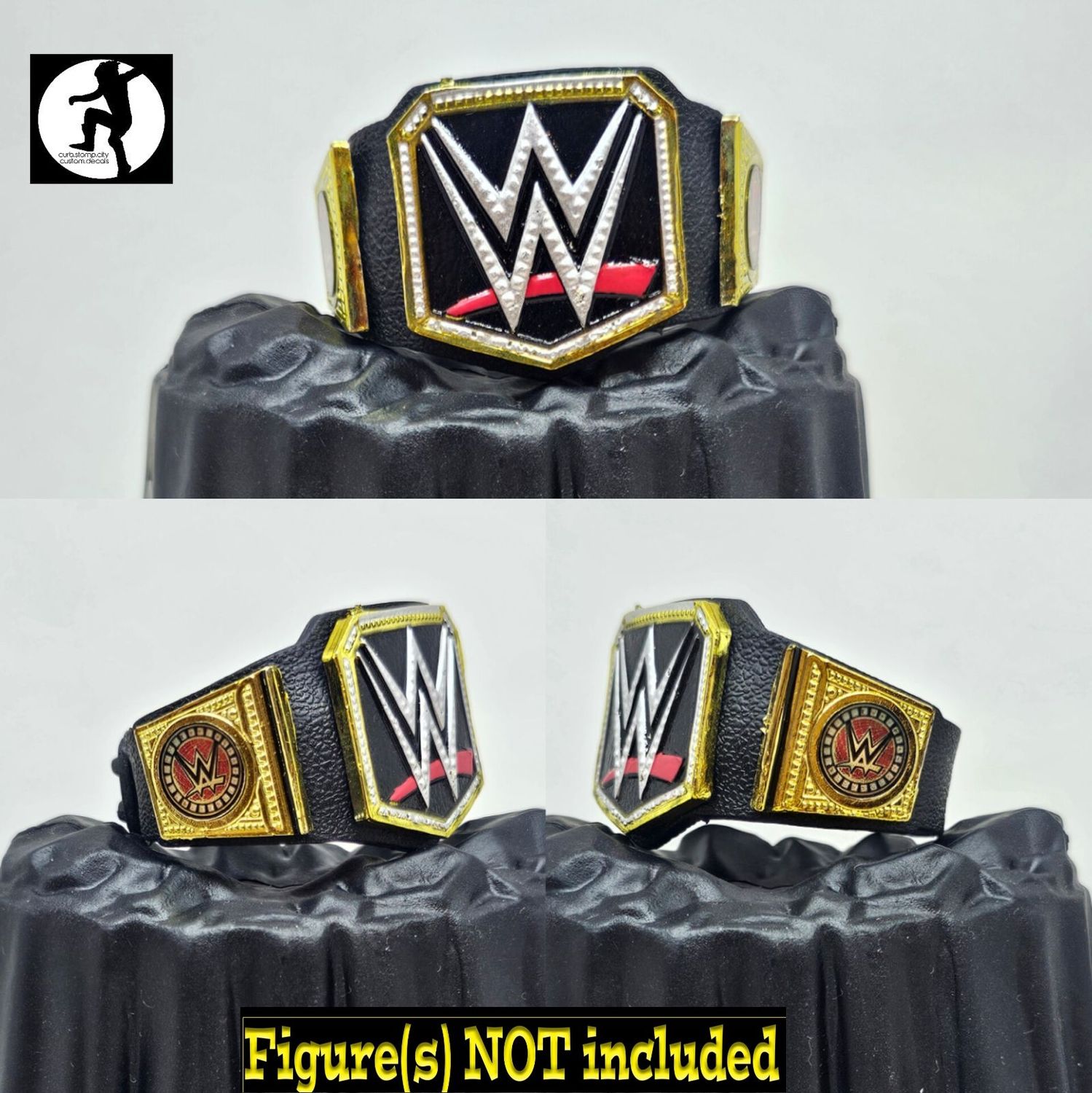 WWE Title Side Plate Designs