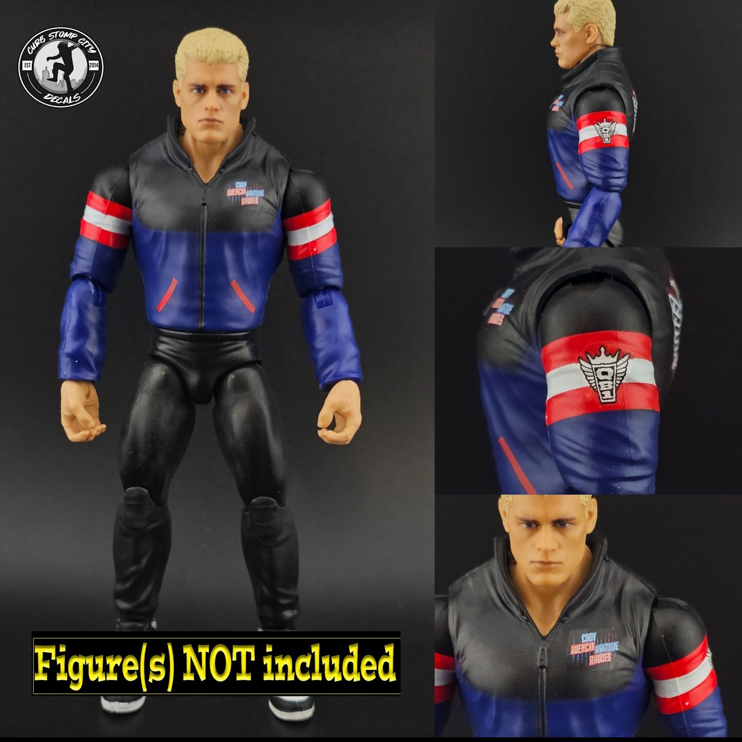 Cody Rhodes: Windbreaker Logos
