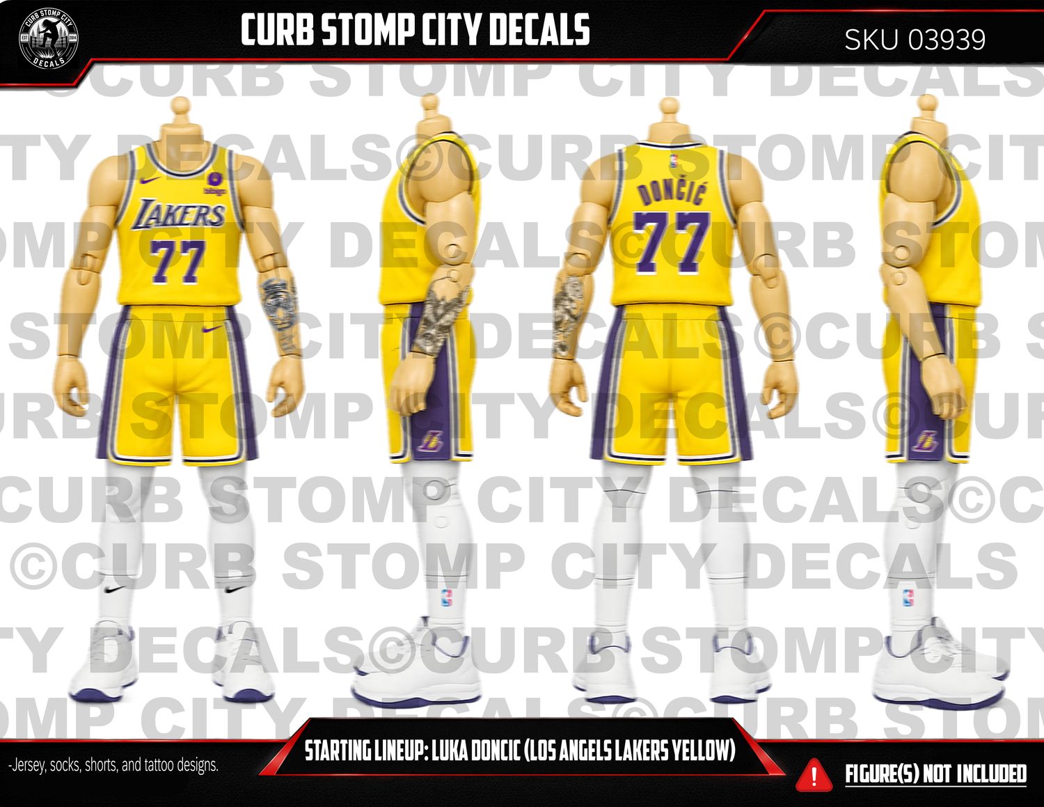 Starting Lineup: Luka Doncic (Lakers Yellow)