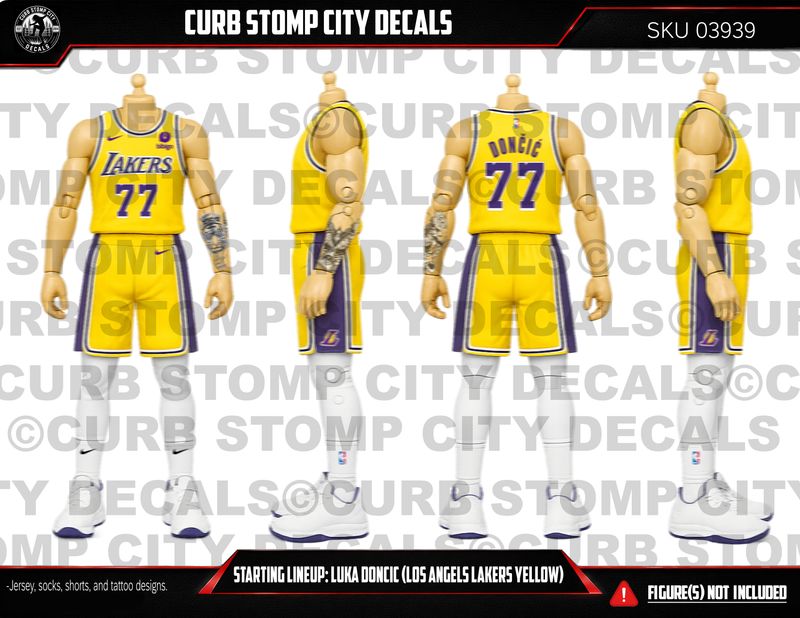 Starting Lineup: Luka Doncic (Lakers Yellow)