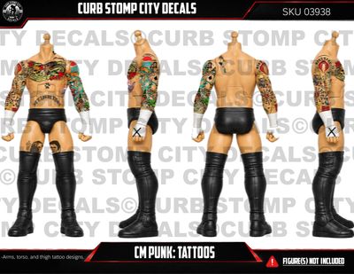 CM Punk: Tattoo Package (Remastered)