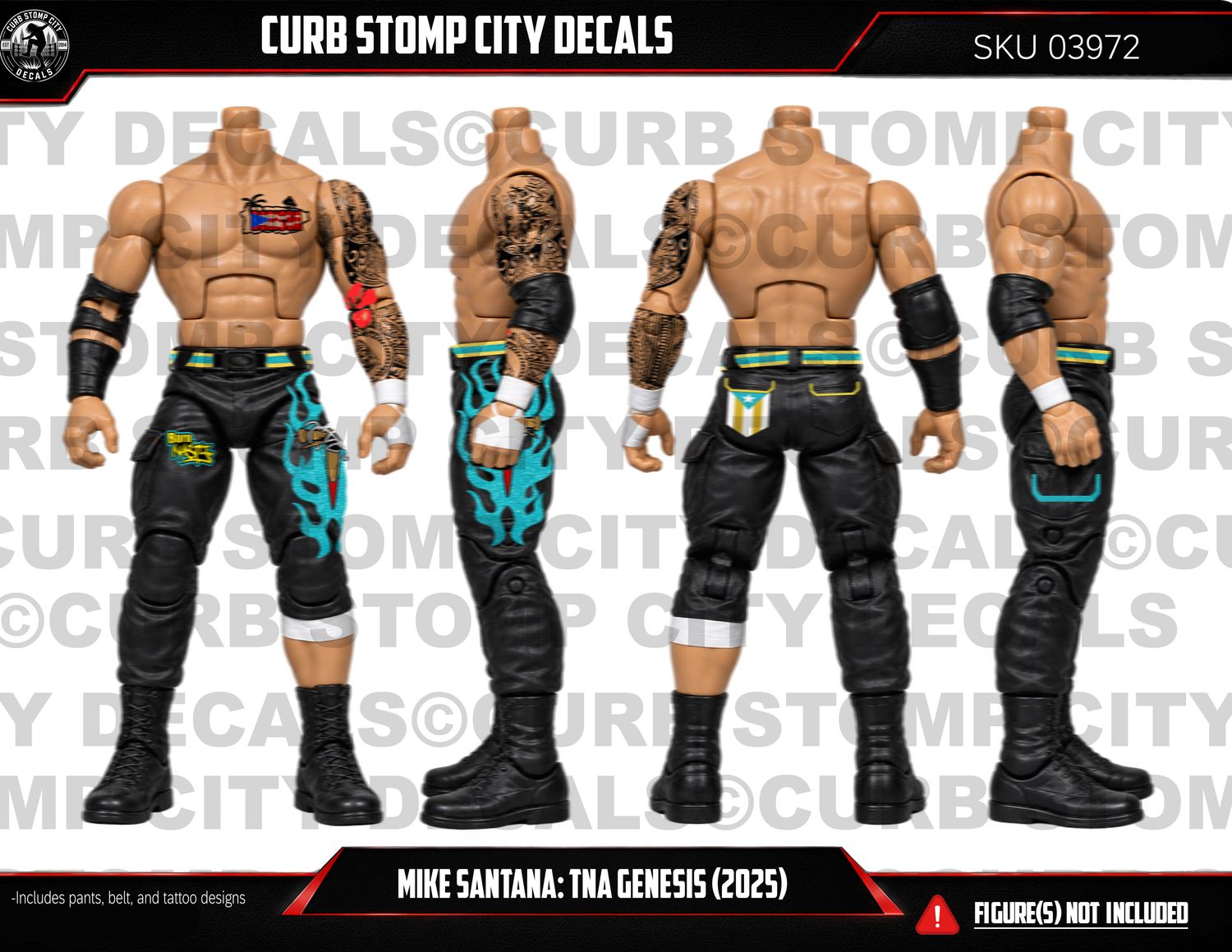 Mike Santana: TNA Genesis (Eddie Guerrero Tribute Gear) (2025)