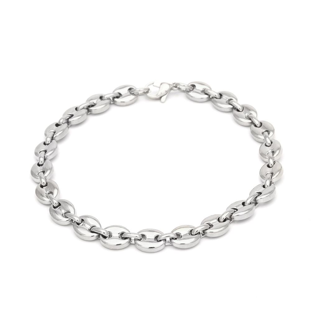 MENS PIG NOSE STYLE BRACELET