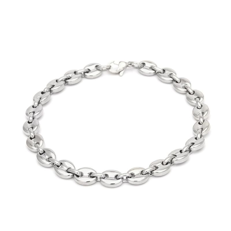 MENS PIG NOSE STYLE BRACELET