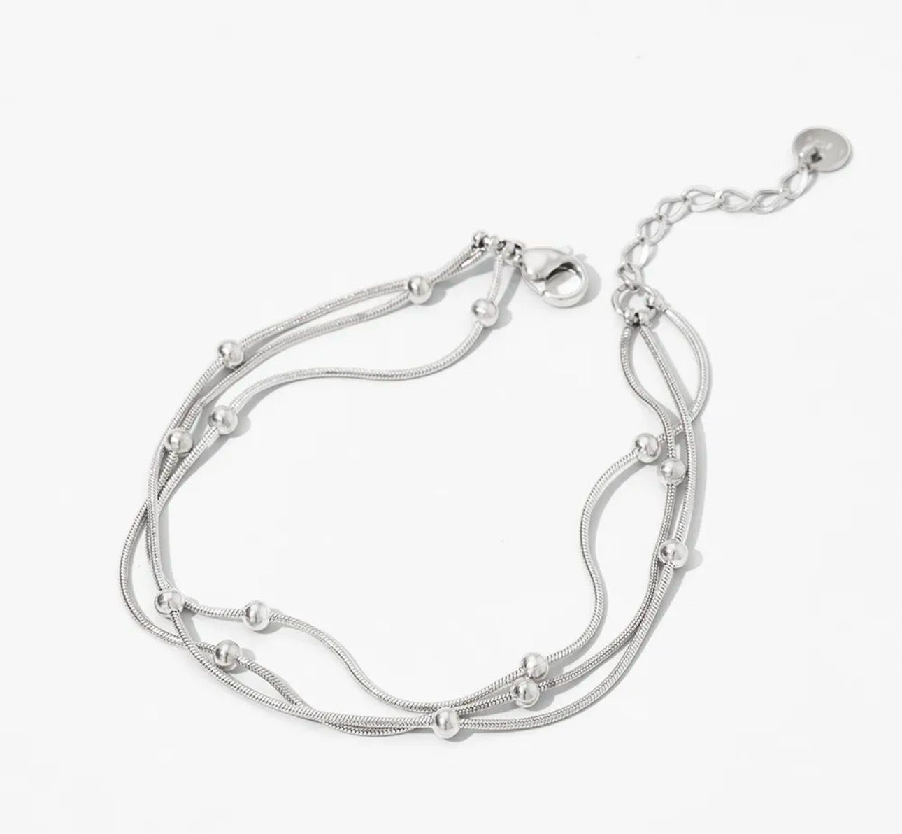 TRIPLE BEADED BRACELET