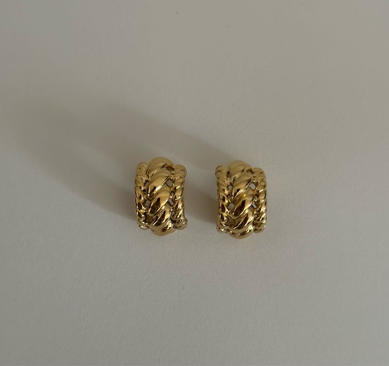 SMALL CHUNKY HOOP