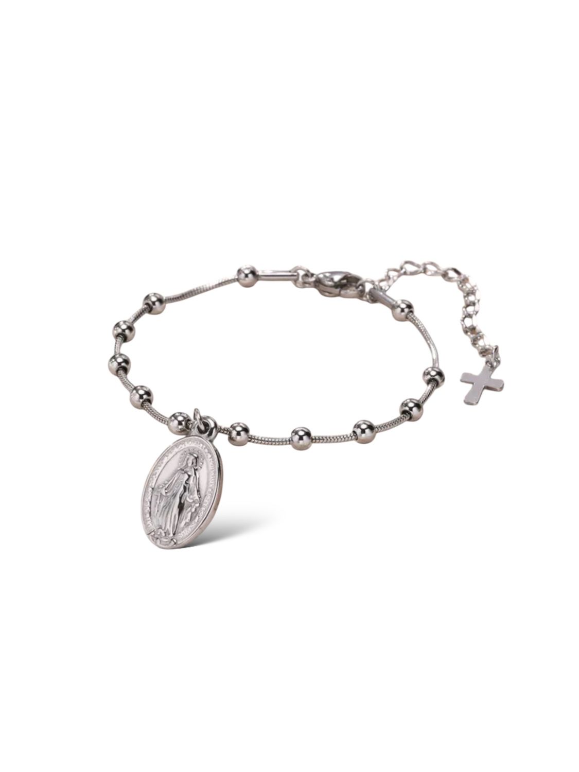 ROSARY BRACELET (silver)