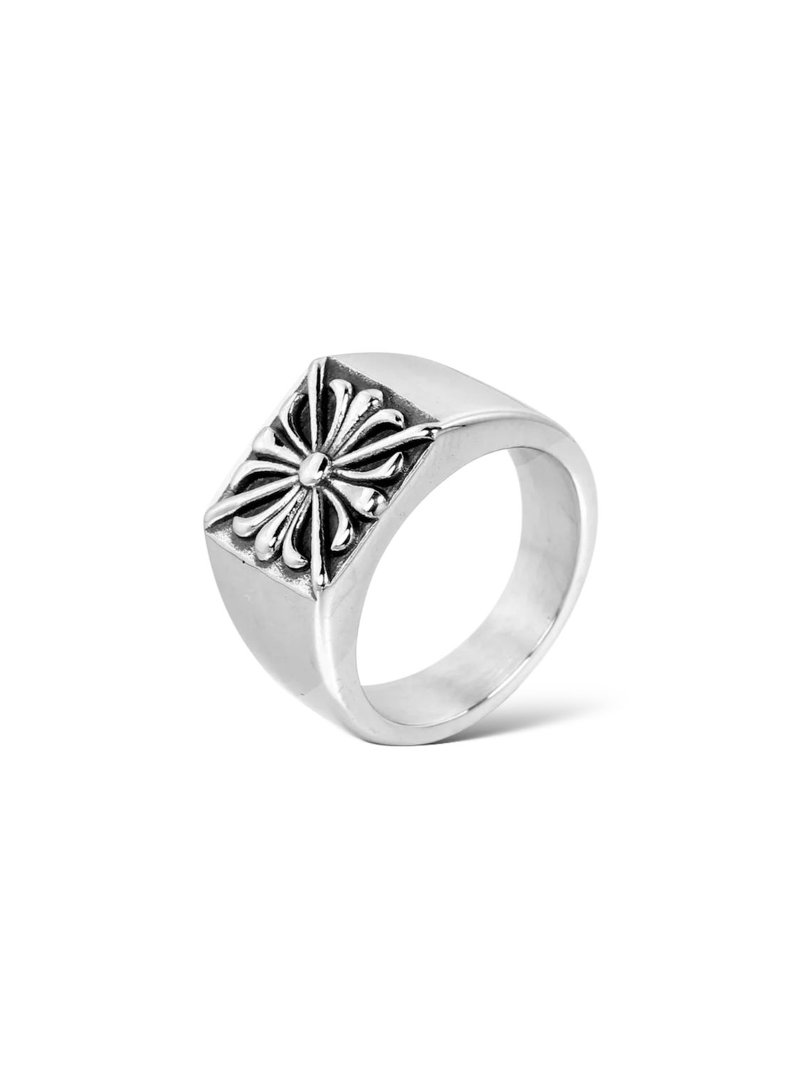 UNISEX CHROME RING