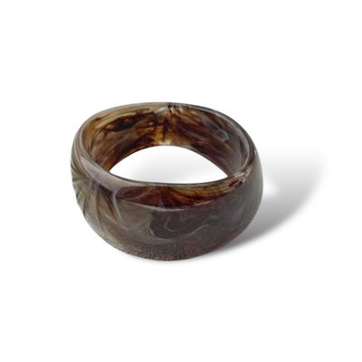 BROWN MARBLE BANGLE