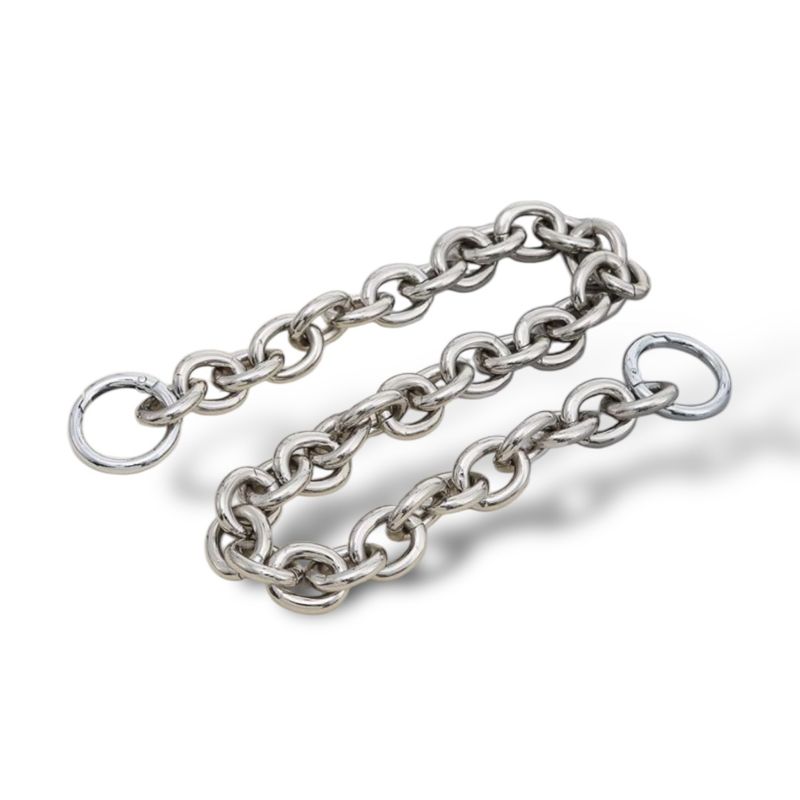 CHUNKY LIGHT WEIGHT ACCESSORY CHAIN (silver)