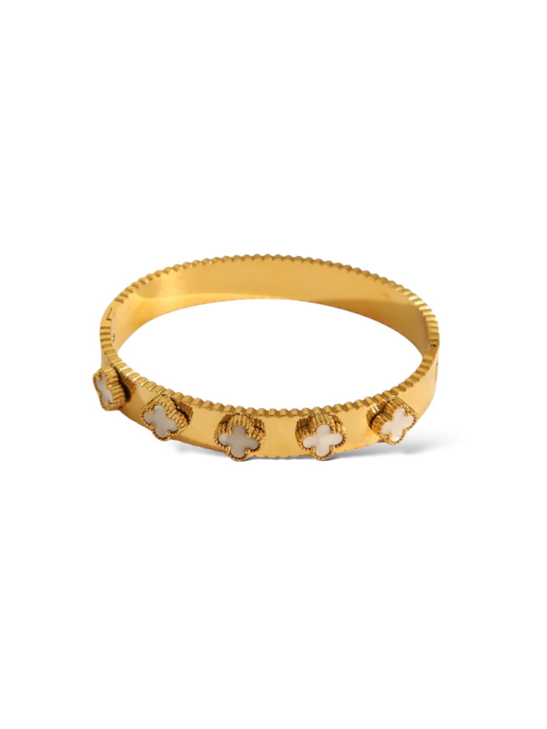 GOLD CLOVER BRACELET