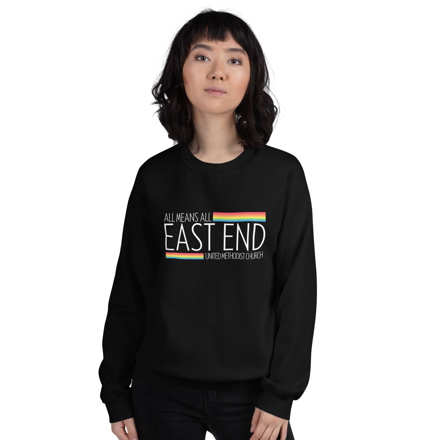 All Means All Unisex Sweatshirt | East End UMC