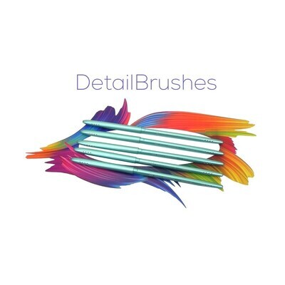 DetailBrushes CollectionPack 5st. DetailBrushes CollectionPack 5st.