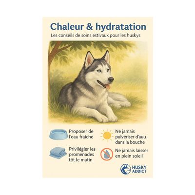 Guide de soin pour huskys