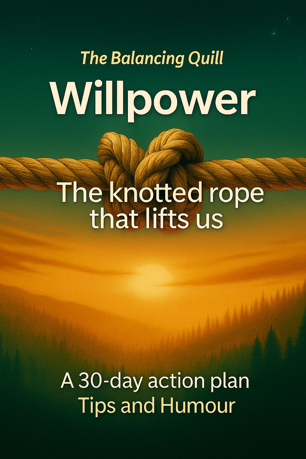 Willpower the knotted rope that hoists us up