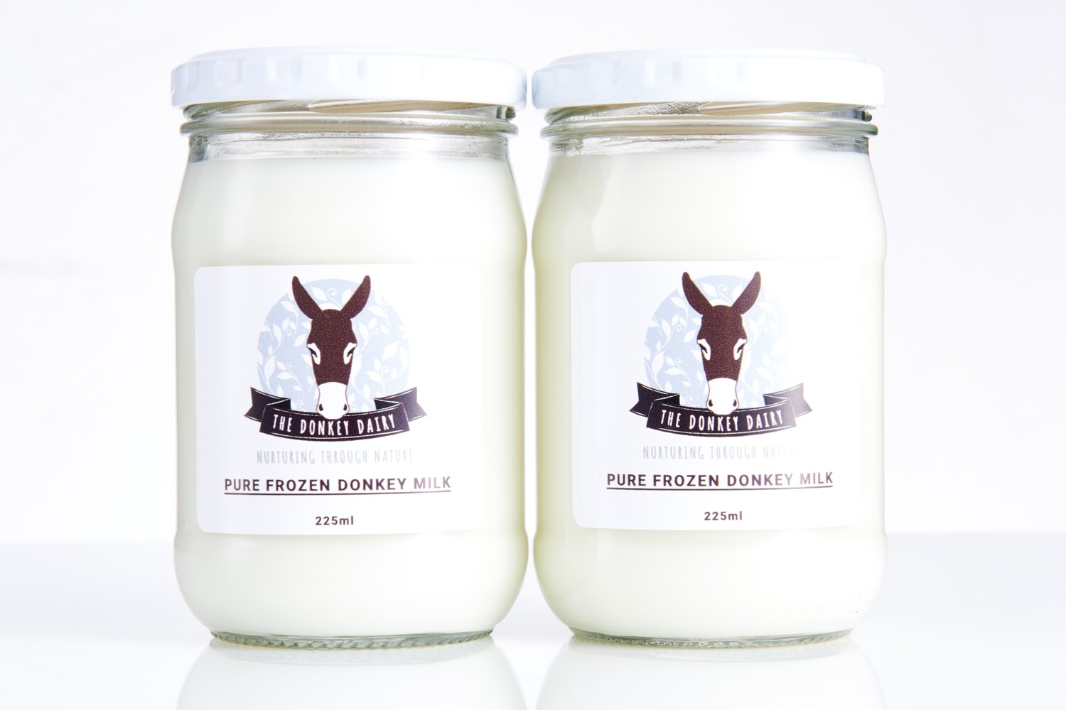 Pure Frozen Donkey Milk: 15 Jars