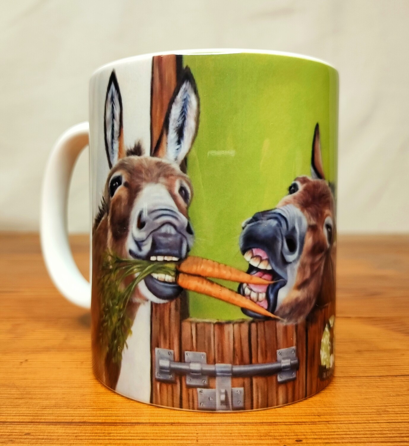 Green Donkey Mug