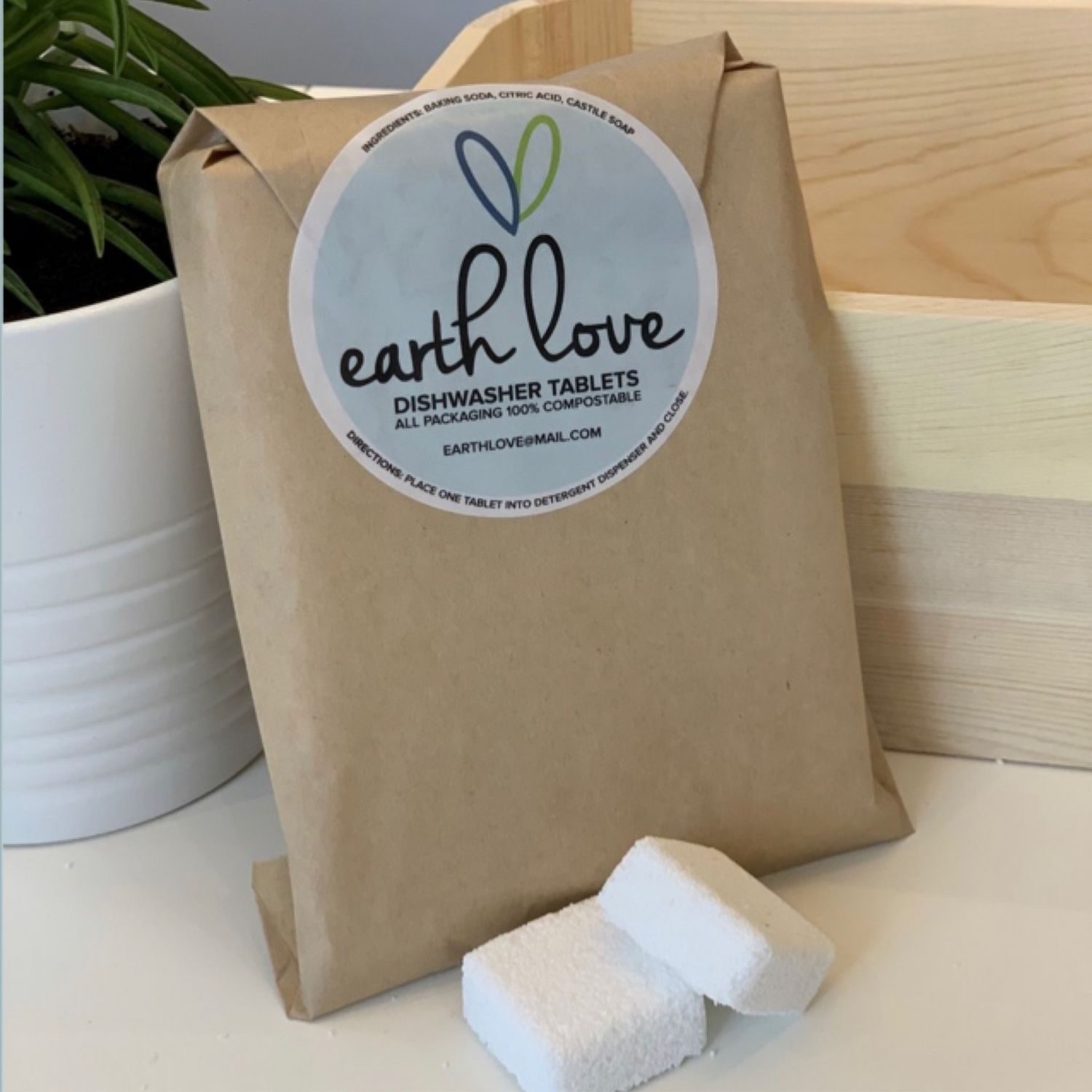 Earth Love - BOX Dishwasher Tabs 12 Pack