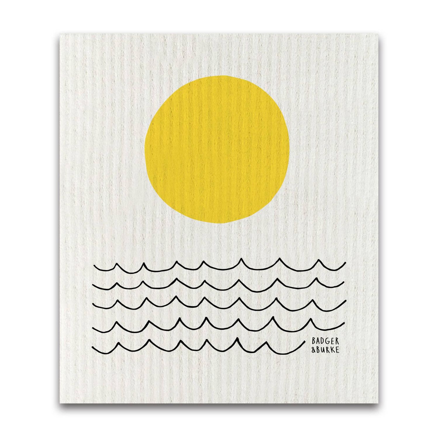 Swedish Cloth - Sun &amp; Waves