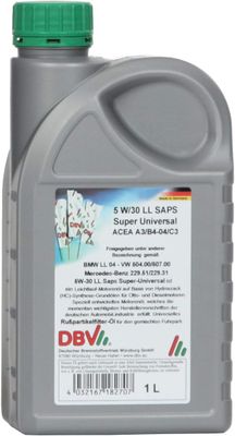 Motoröl 5 W 30 1 Liter
