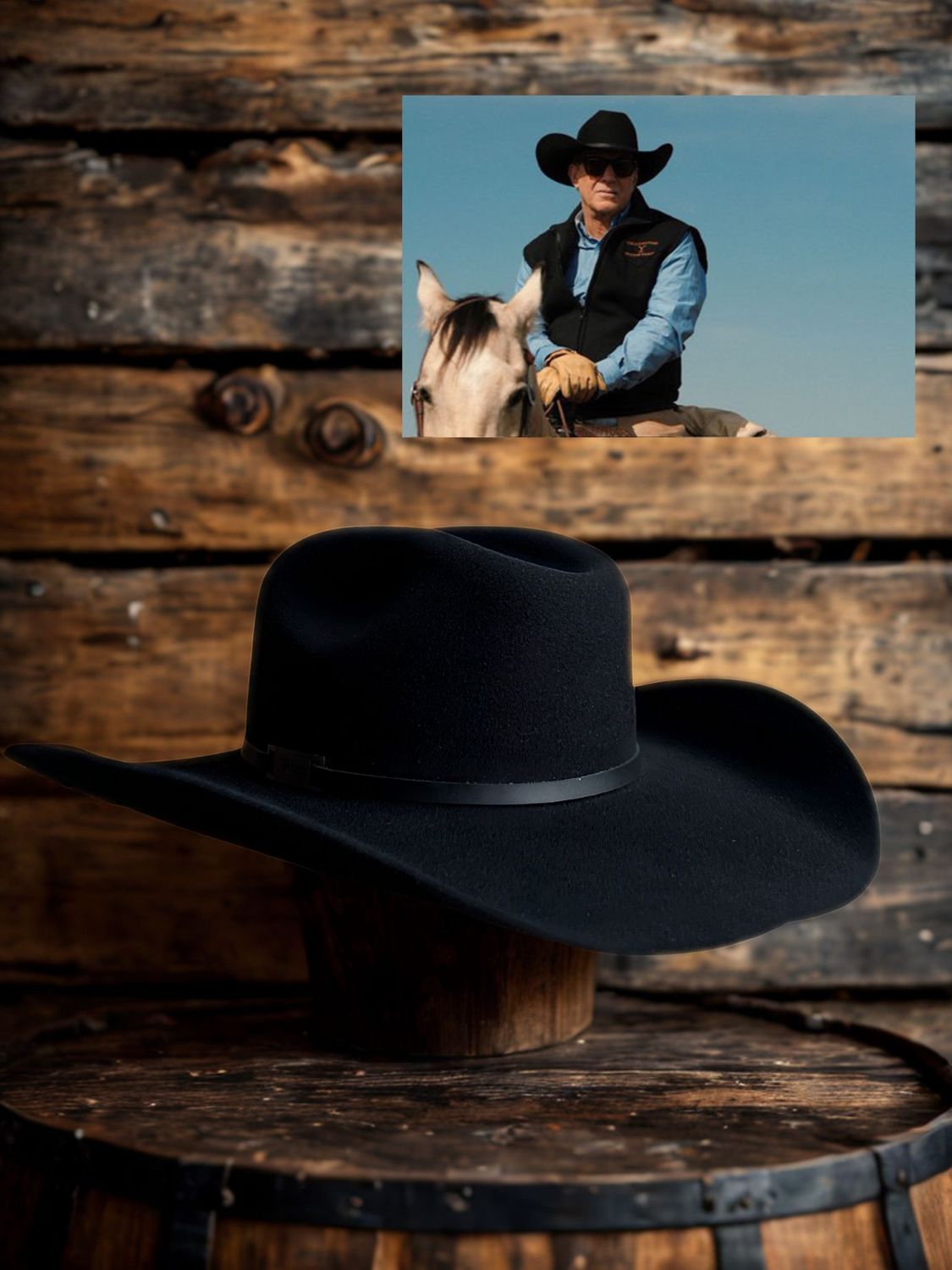Hat John Dutton Yellowstone inspiration by Wilder Hat Co