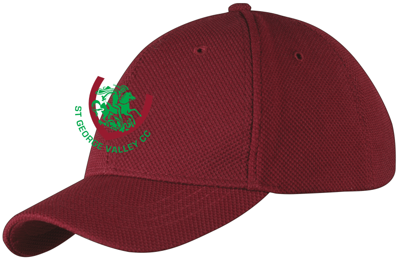St George Valley CC Cricket Cap (Maroon)