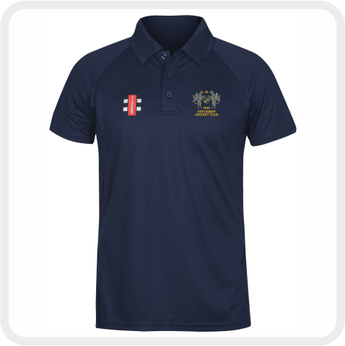 Patchway CC Matrix Polo Shirt (Navy)